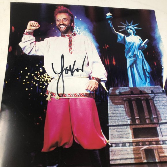 Yakov Russian Comedian - Signed photo. 1998 Tape brochures - Picture 2 of 3